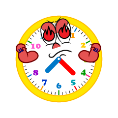 Enthusiasm Clock