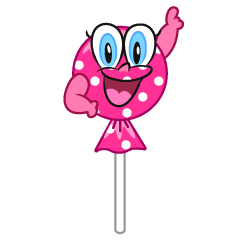 Posing Candy Lollipop