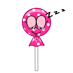 Sleeping Candy Lollipop