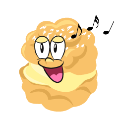 Singing Cream Puff