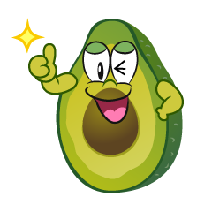 Thumbs up Avocado