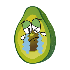 Crying Avocado