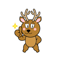 Thumbs up Deer