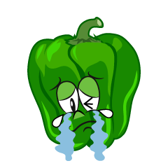Crying Green Pepper