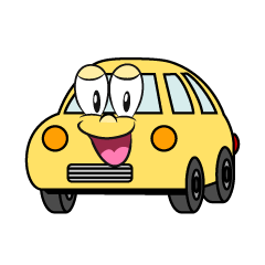 Smiling Small Car