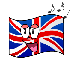 Singing British Flag