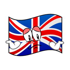 Troubled British Flag