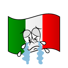 Crying Italian Flag