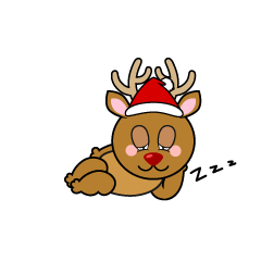 Sleeping Reindeer