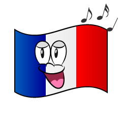 Singing French Flag