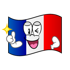Thumbs up French Flag