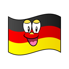 Smiling German Flag