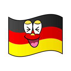 Laughing German Flag