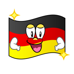 Glitter German Flag