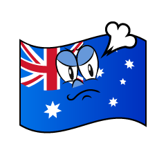 Angry Australian Flag