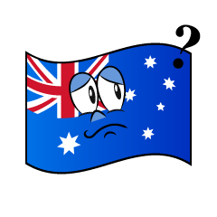 Thinking Australian Flag