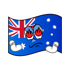 Enthusiasm Australian Flag