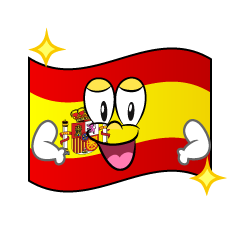 Glitter Spanish Flag