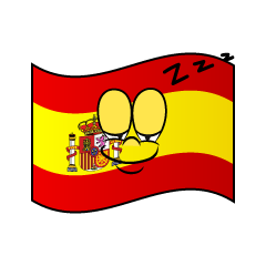 Sleeping Spanish Flag