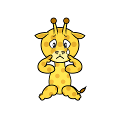 Sad Giraffe