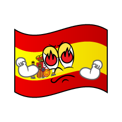 Enthusiasm Spanish Flag