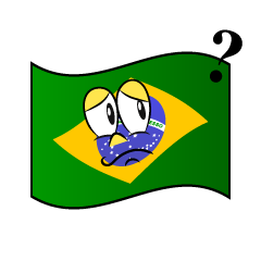 Thinking Brazilian Flag