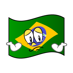 Troubled Brazilian Flag