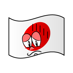 Depressed Japanese Flag