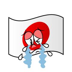 Crying Japanese Flag