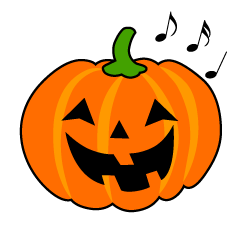 Singing Halloween Pumpkin