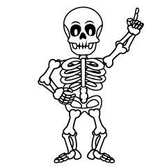 Posing Skeleton