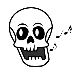 Singing Skull
