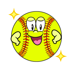 Glitter Softball