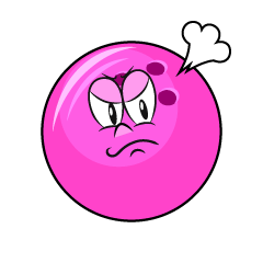 Angry Bowling Ball