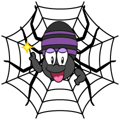 Posing Spider Web