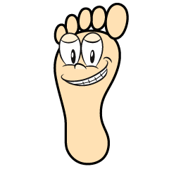 Grinning Foot