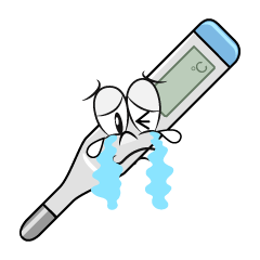 Crying Medical Thermometer