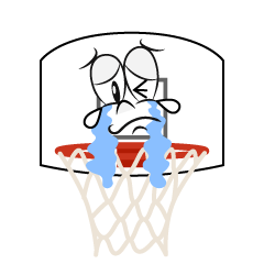 Crying Basketball Goal