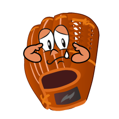 Sad Baseball Glove