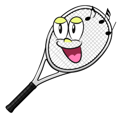 Singing Tennis Racket