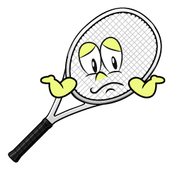 Troubled Tennis Racket