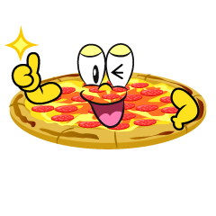 Thumbs up Pepperoni Pizza