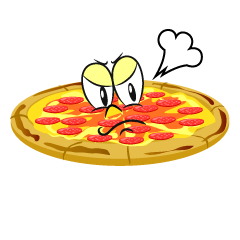 Angry Pepperoni Pizza
