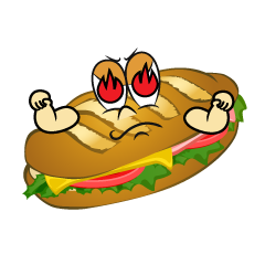 Enthusiasm Baguette Sandwich