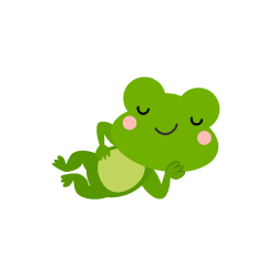 Sleeping Frog