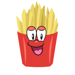 Smiling French Fries