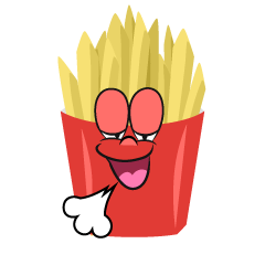 Relaxing French Fries