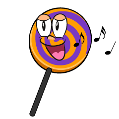 Singing Halloween Lollipop