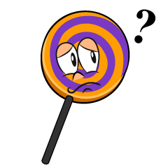 Thinking Halloween Lollipop