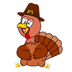 Laughing Thanksgiving Turkey